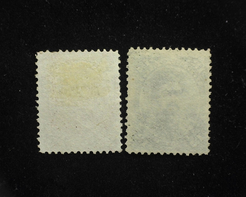 #35, 36 Hawaii Mint F/Vf No gum - US Stamp