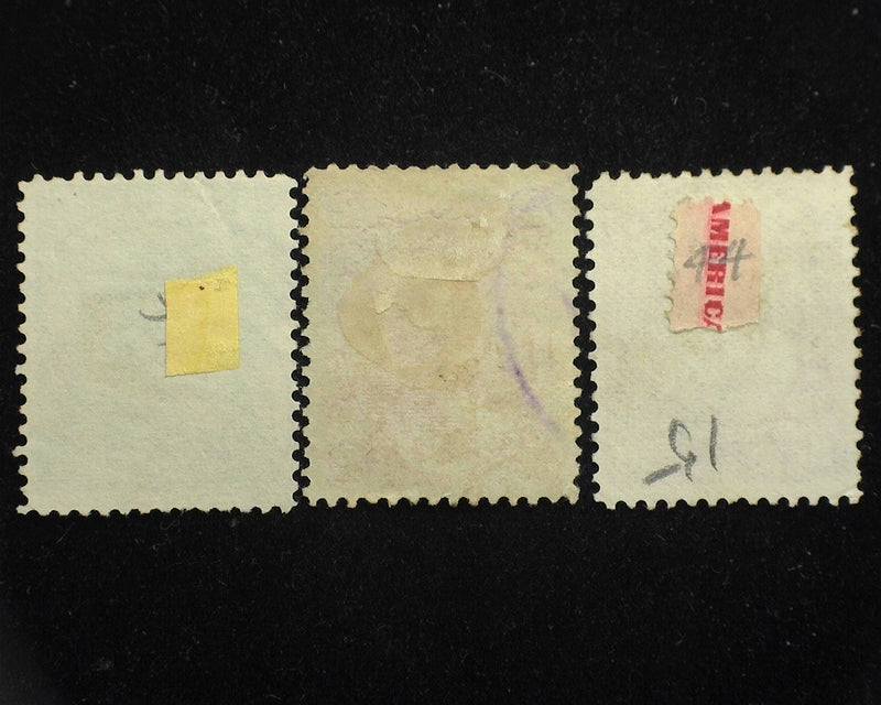 #42 - 44 Hawaii F/Vf Used - US Stamp