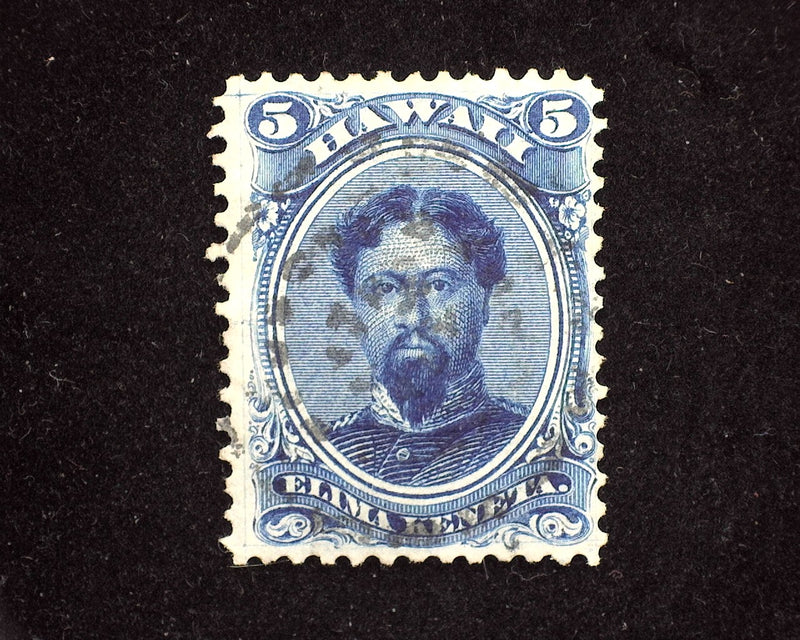 #52c Hawaii Fresh rich color. F Used - US Stamp
