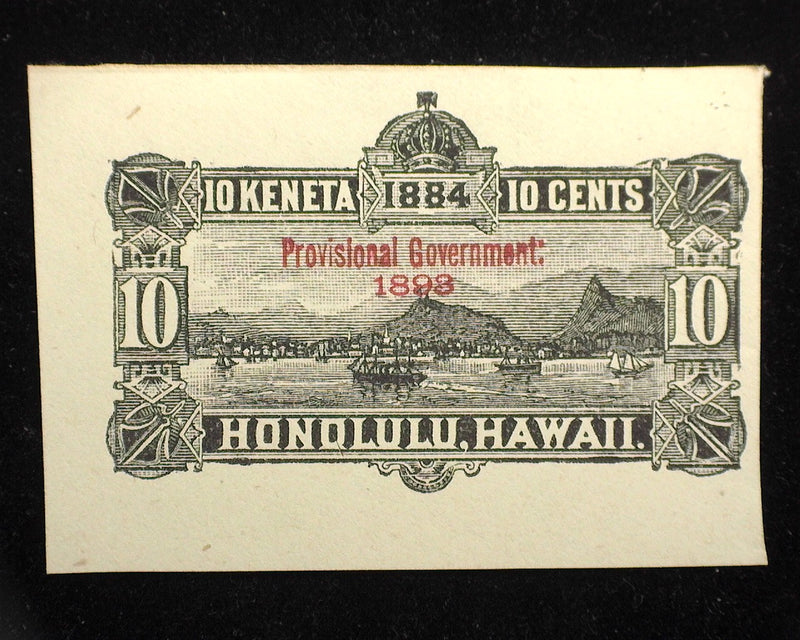 U13 Hawaii Fresh cut square. Mint VF - US Stamp
