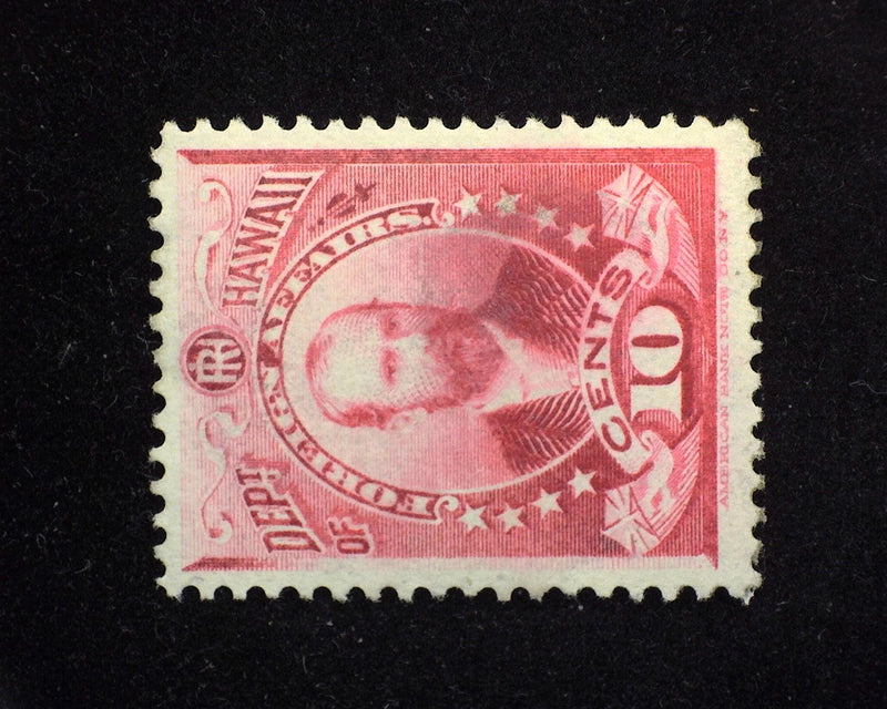 #0 - 4 Hawaii Mint VF No gum - US Stamp