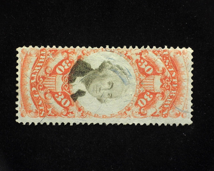 #R140 30c Revenue. F Used - US Stamp