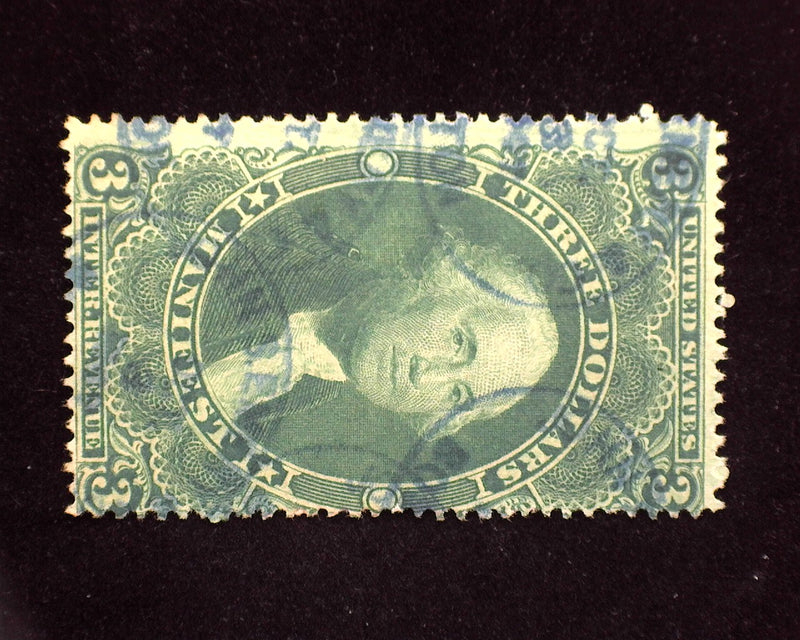 #R86c $3.00 Revenue F Used - US Stamp