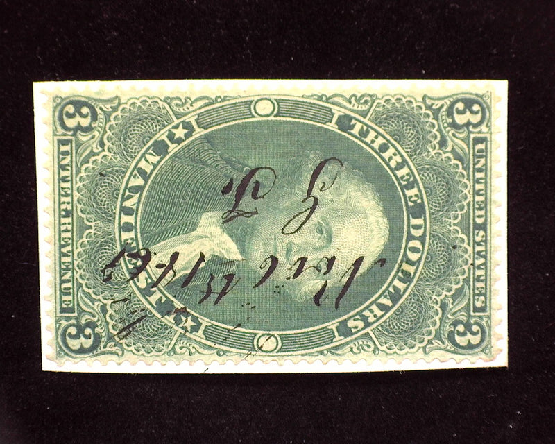 #R86c $3.00 Manifest Tied to piece choice. Vf Used - US Stamp
