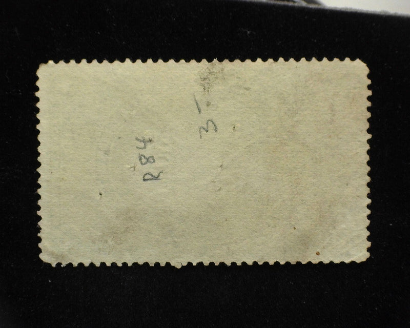 #R84c $2.50 Revenue Inland Exchange. Minute perf tear. F Used - US Stamp