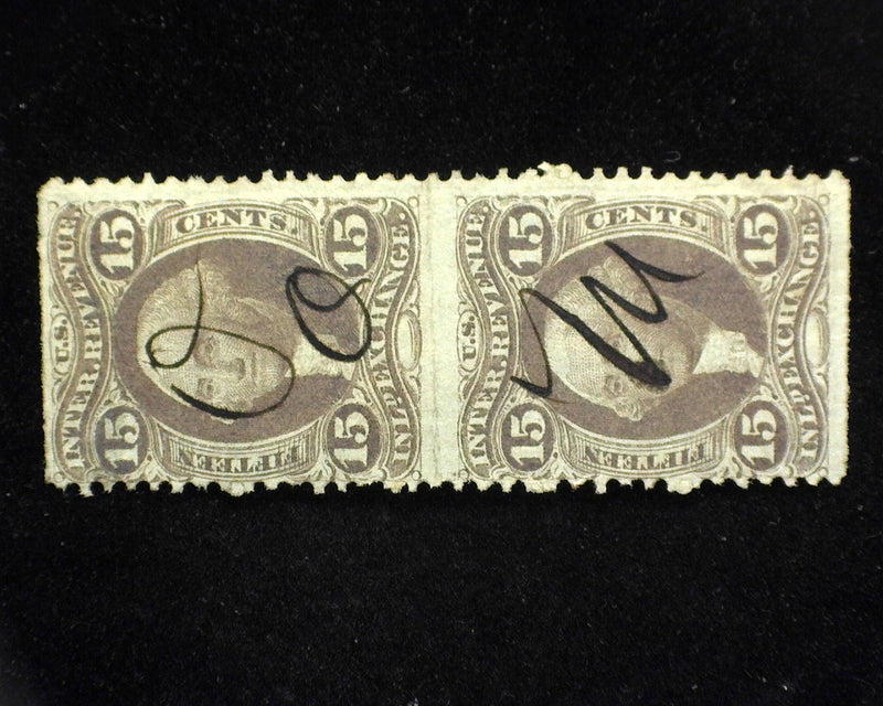 #R40b 15c Revenue. F Used - US Stamp