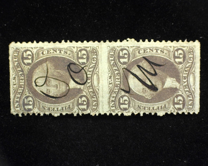 #R40b 15c Revenue. F Used - US Stamp
