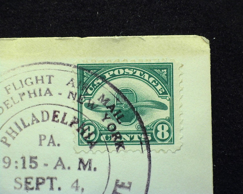 #C4 Cover Stamp tied to cover by 1st Flight Philadelphia via Sesqui centennial route 9-4-26 to Chicago. Some edge tearing on cover. Used F - US Stamp