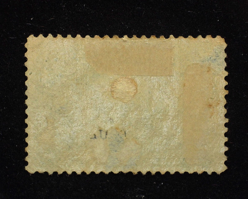 #230 1c Columbian Small thin. Mint VF/XF H - US Stamp
