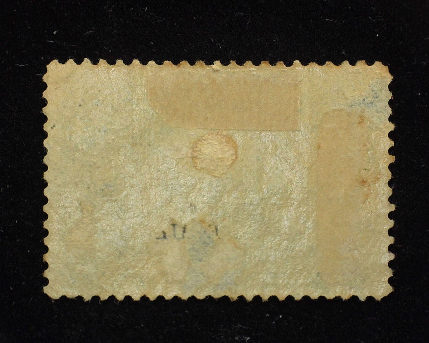 #230 1c Columbian Small thin. Mint VF/XF H - US Stamp