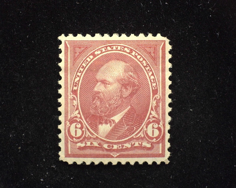 #256 6c Fresh. Mint VF/XF LH - US Stamp