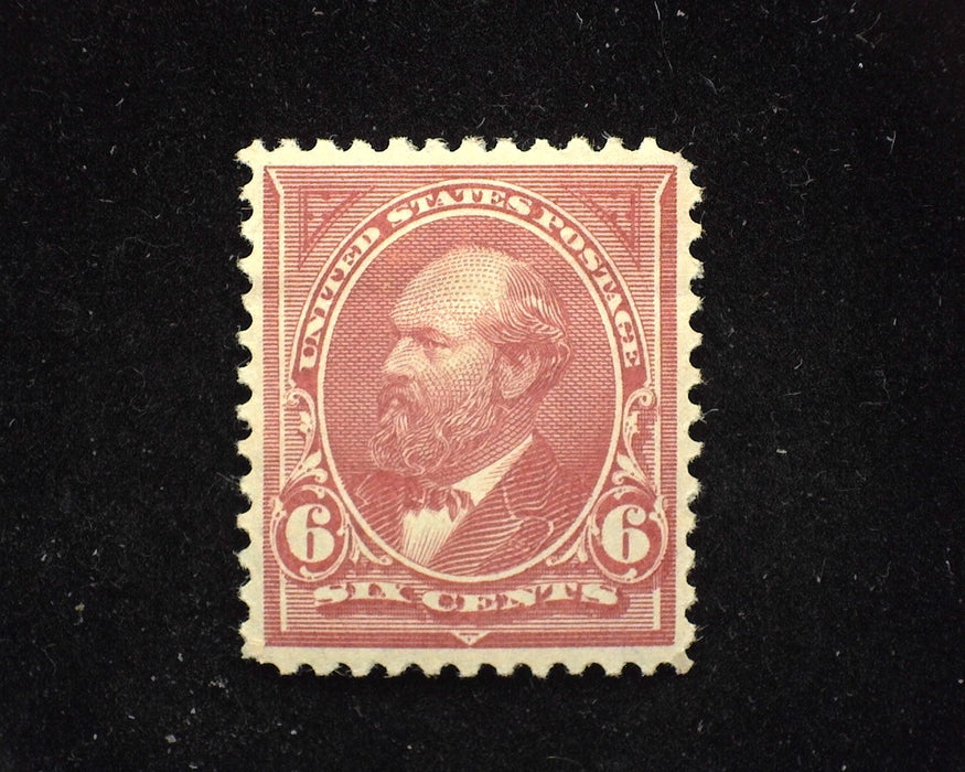 #256 6c Fresh. Mint VF/XF LH - US Stamp