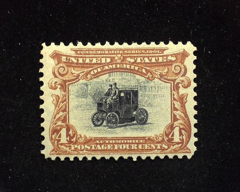 #296 4c Pan American Fresh rich color. Mint Vf LH - US Stamp