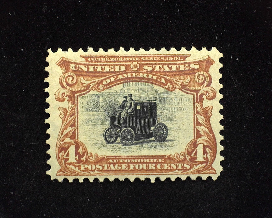#296 4c Pan American Fresh rich color. Mint Vf LH - US Stamp