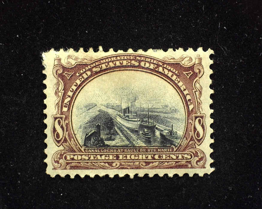 #298 8c Pan American Rich color. Mint F/Vf H - US Stamp