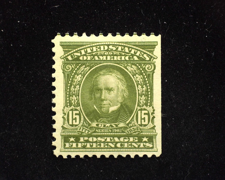 #309 Fresh straight edge. Mint VF/XF H - US Stamp