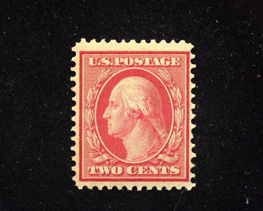 #358 2c Washington Bluish paper. Mint F NH - US Stamp