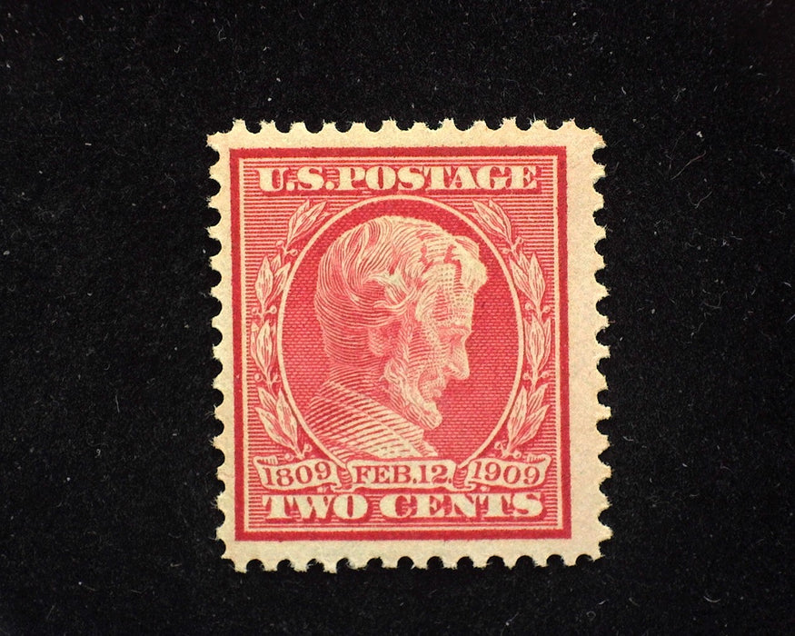 #369 2c Lincoln Bluish paper. Fresh and choice. Mint VF NH - US Stamp