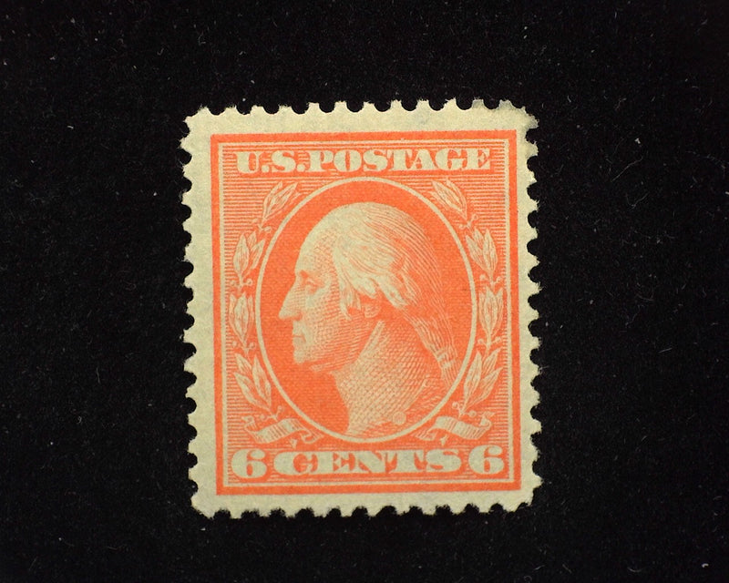 #379 6c Washington Brilliant color. Mint VF NH - US Stamp