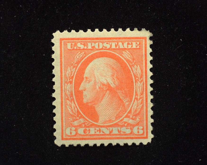 #379 6c Washington Brilliant color. Mint VF NH - US Stamp