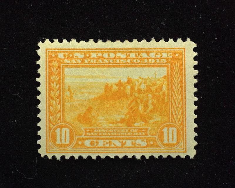 #400 10c Panama Pacific  Fresh brilliant color. Mint VF LH - US Stamp