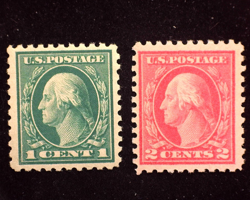 #462, 463 Fresh copies. Mint VF NH - US Stamp