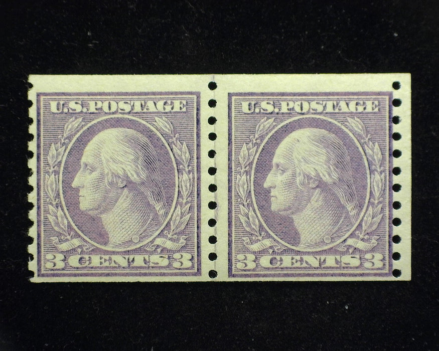 #494 Fresh joint line pair. Mint F NH - US Stamp