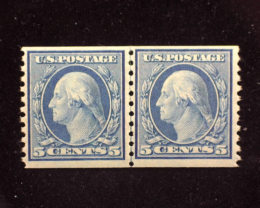 #496 Choice joint line pair. Mint VF/XF NH - US Stamp
