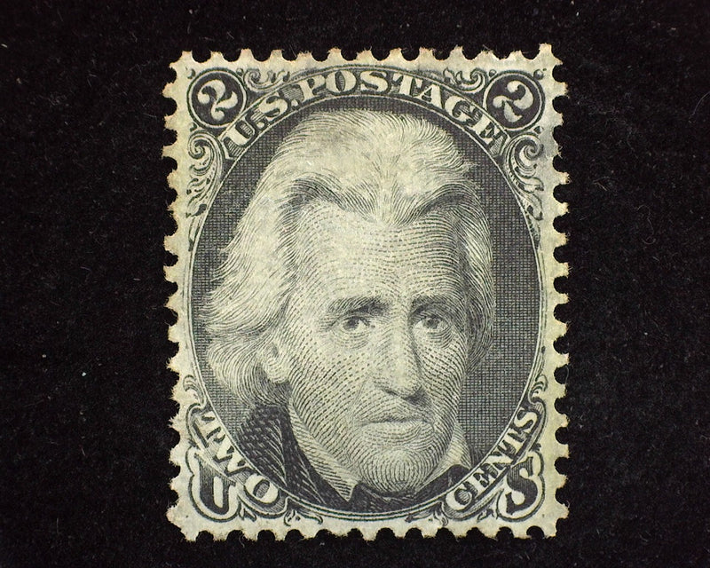 #73 Very faint cancel. Appears mint. Deep color, choice. VF/XF Used - US Stamp