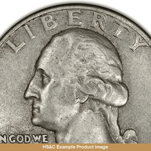HS&C: 1934 Quarter Washington Circulated Coin