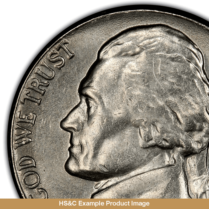 HS&C: 1941 D Nickel Jefferson BU Coin