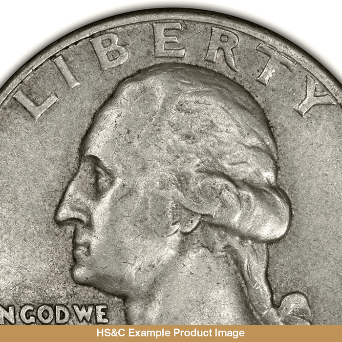 HS&C: 1947 D Quarter Washington Circulated Coin