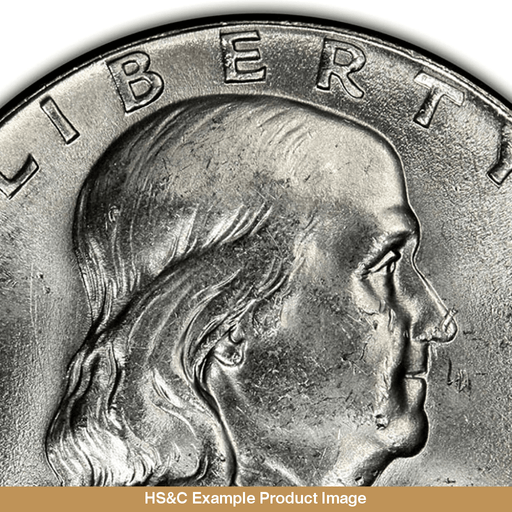 HS&C: 1948 D Half Dollar Franklin BU Coin