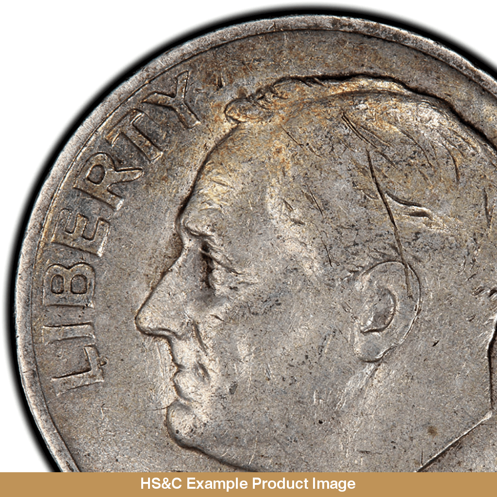 HS&C: 1948 Dime Roosevelt Circulated Coin — Huntington Stamp & Coin Shop