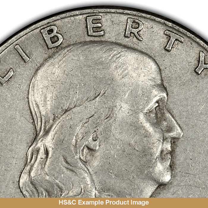 HS&C: 1949 S Half Dollar Franklin Circulated Coin