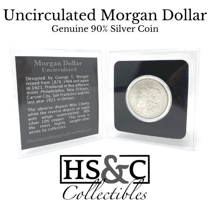 Uncirculated Morgan Dollar BU - HS&C Collectible