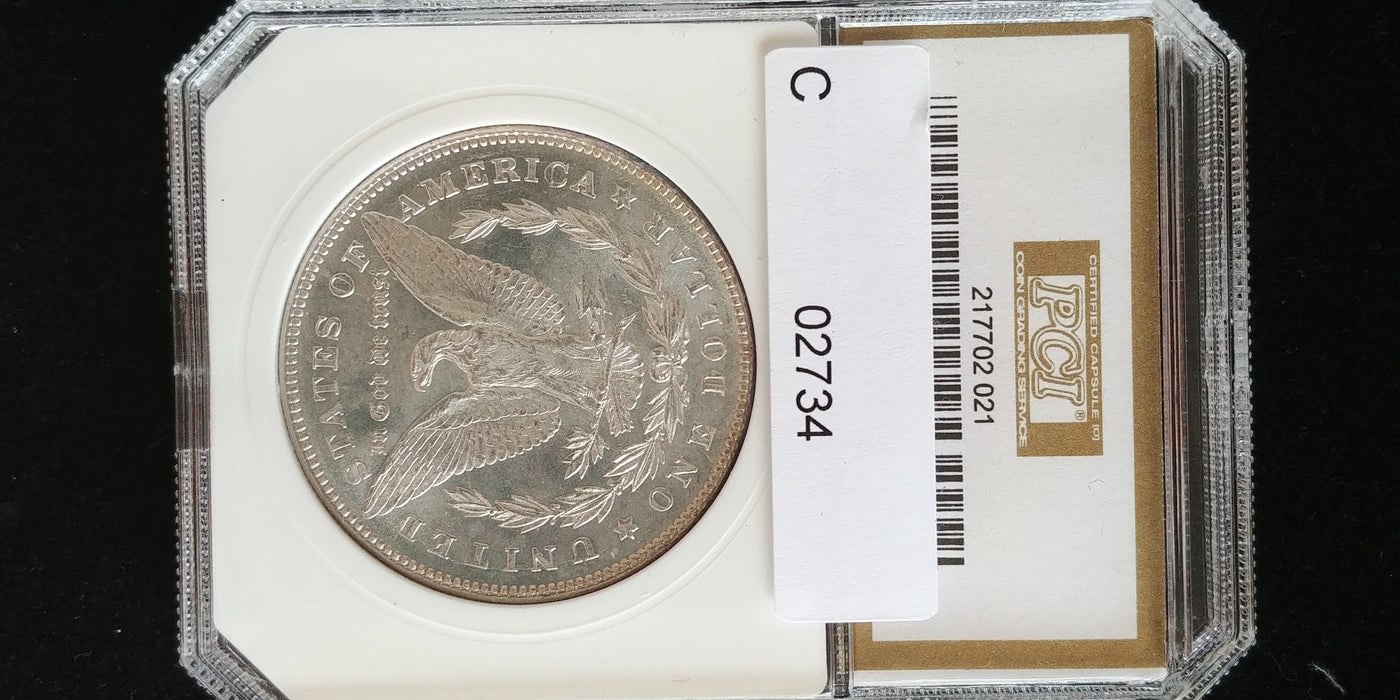 1878 7 tail feathers Morgan Dollar PCI - MS63 REV-78 - US Coin
