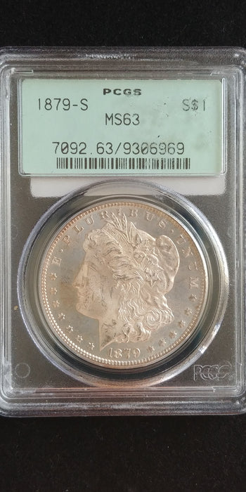 1879 S Morgan Dollar PCGS - MS-63 - US Coin