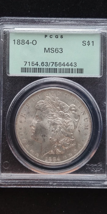 1884 O Morgan Dollar PCGS - MS-63 - US Coin