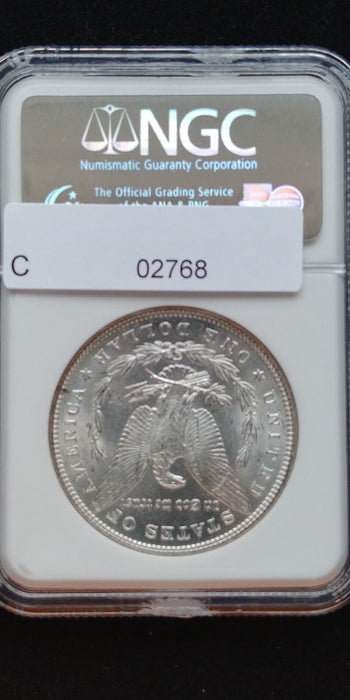 1885 Morgan Dollar NGC - MS 63 - US Coin