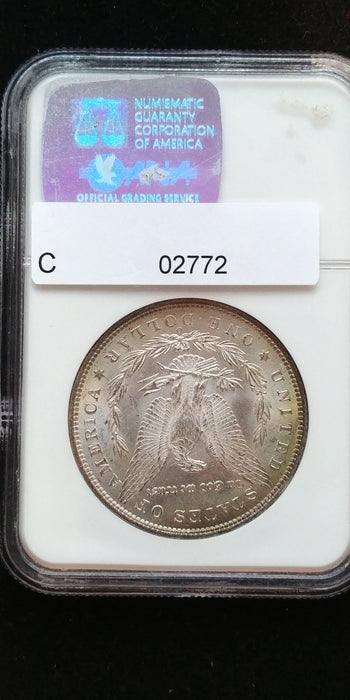 1885 O Morgan Dollar NGC - MS-64 Binion Collection. Beautifully toned. - US Coin