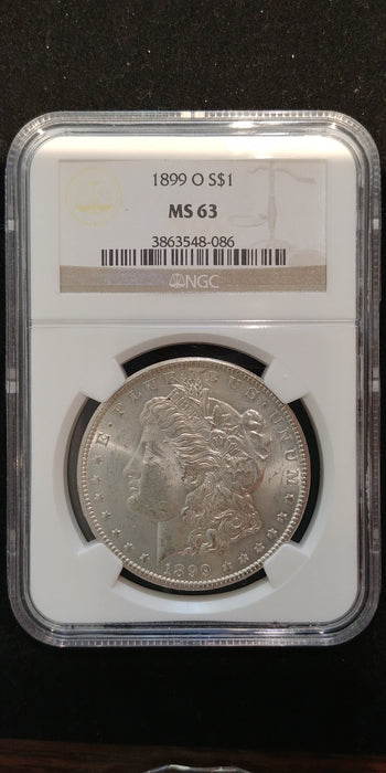 1899 O Morgan Dollar NGC MS-63 - US Coin