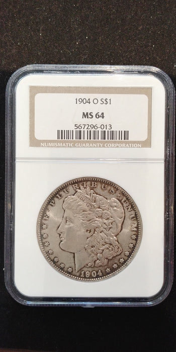 1904 O Morgan Dollar NGC MS-64 - US Coin