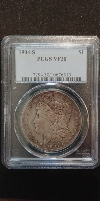 1904 S Morgan Dollar PCGS VF-30 - US Coin