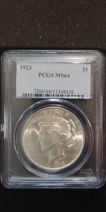 1923 Peace Dollar PCGS MS-64 - US Coin