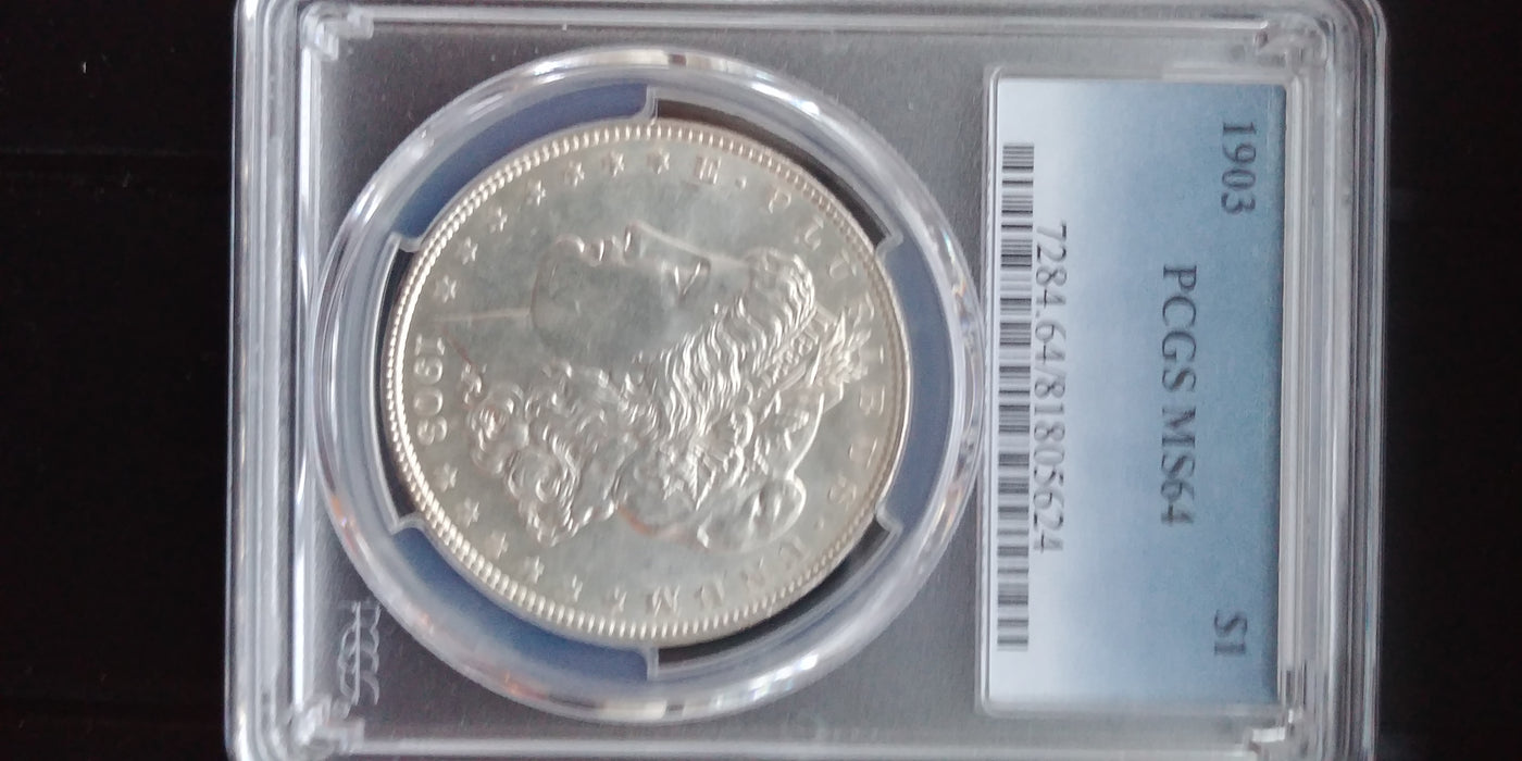 1903 Morgan Dollar PCGS - MS64 - US Coin