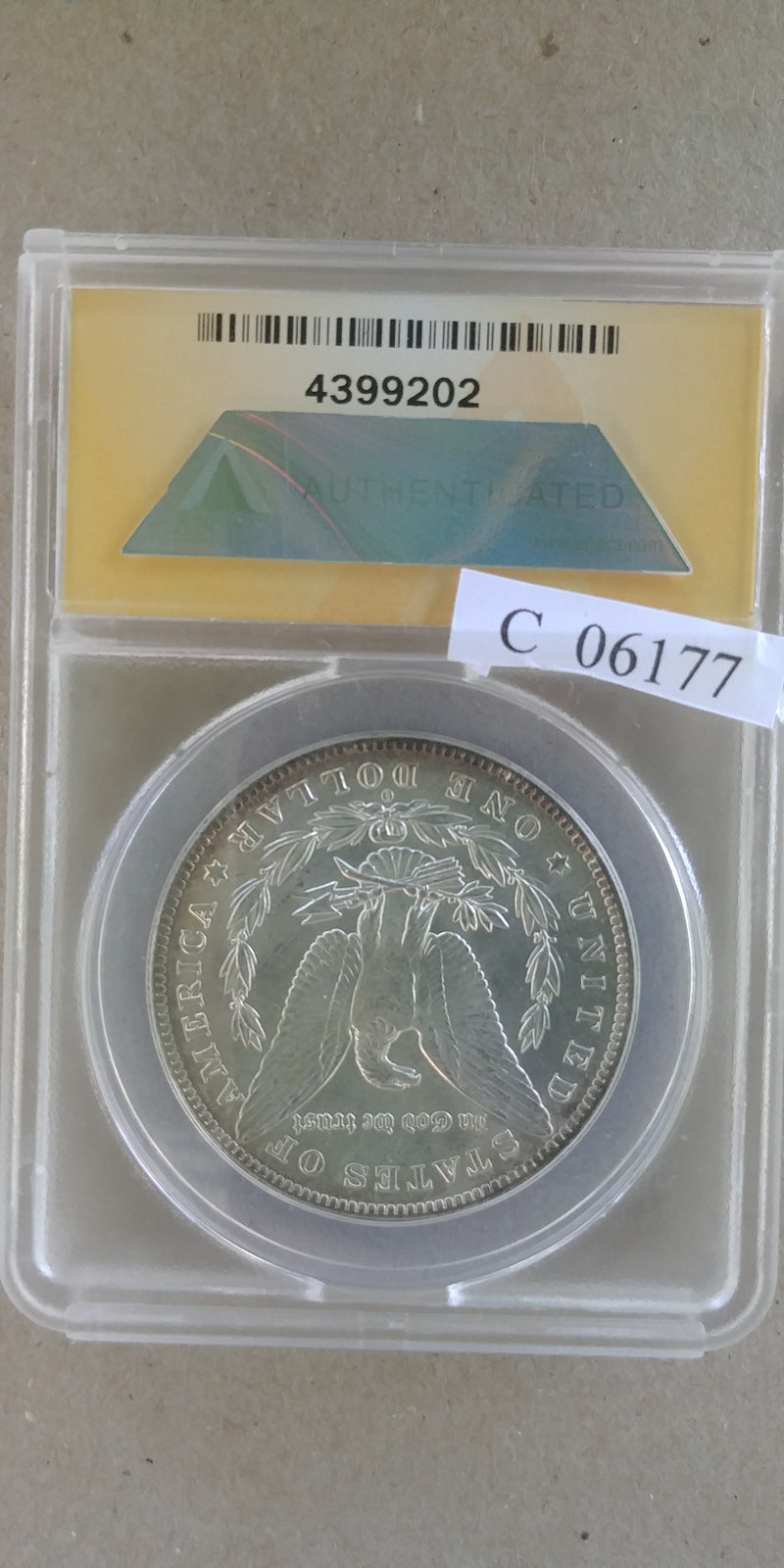 1884 O Morgan Silver Dollar MS63 ANACS Slab - US Coin