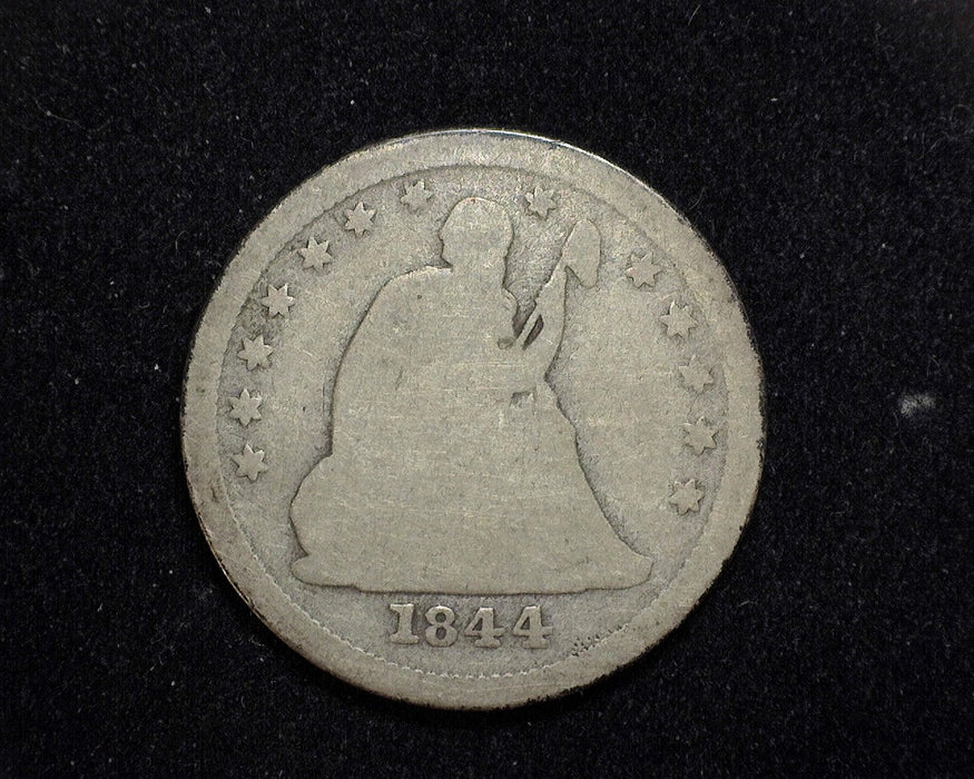 1844 O Liberty Seated Quarter AG - US Coin