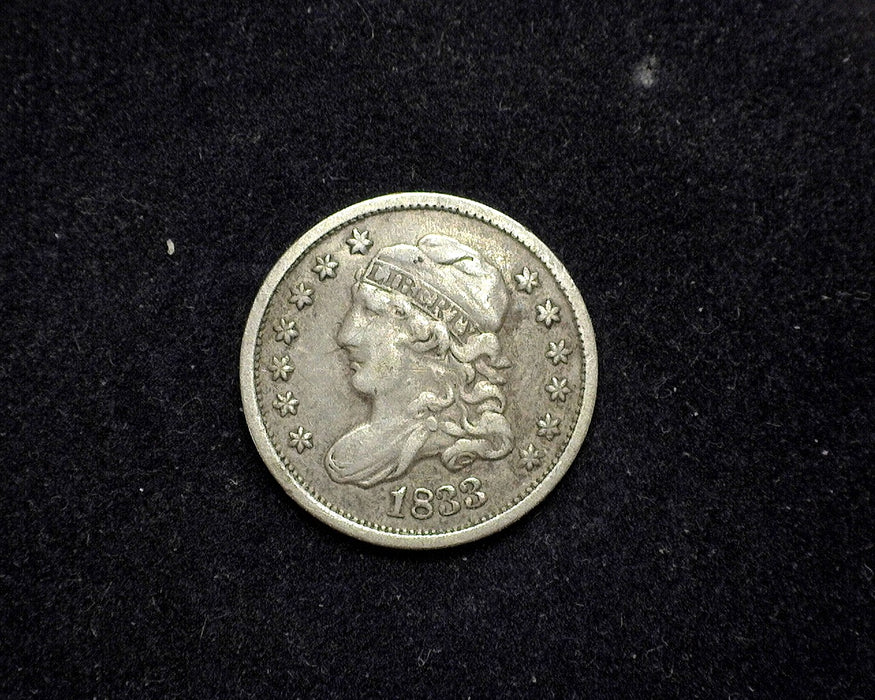 1833 Capped Bust Half Dime VF - US Coin