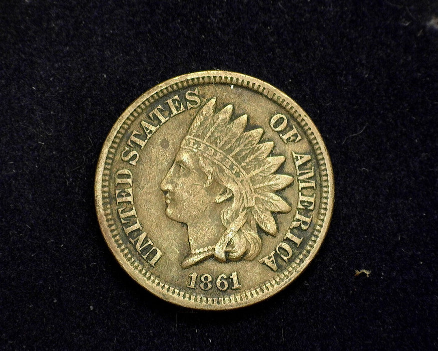 1861 Indian Head Penny/Cent VF - US Coin